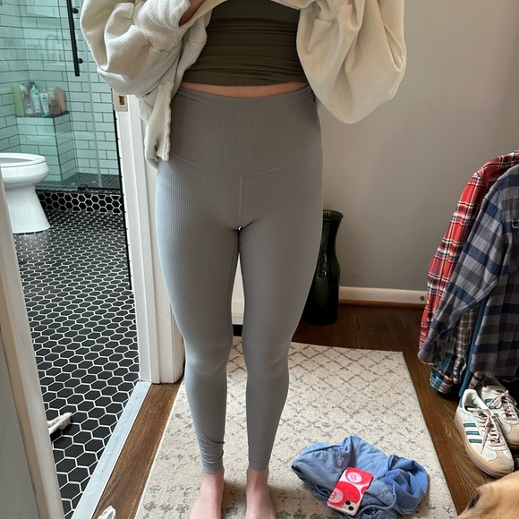 Lululemon align leggings. Practically brand new-worn twice. - Picture 3 of 3